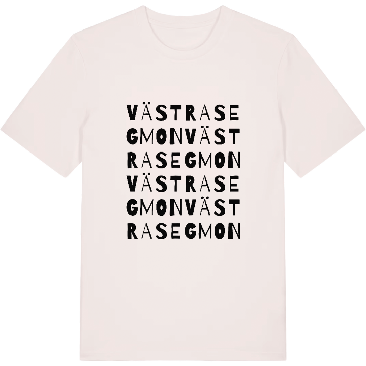 Västra Segmon ordlek t-shirt – t-shirt från PinShirt