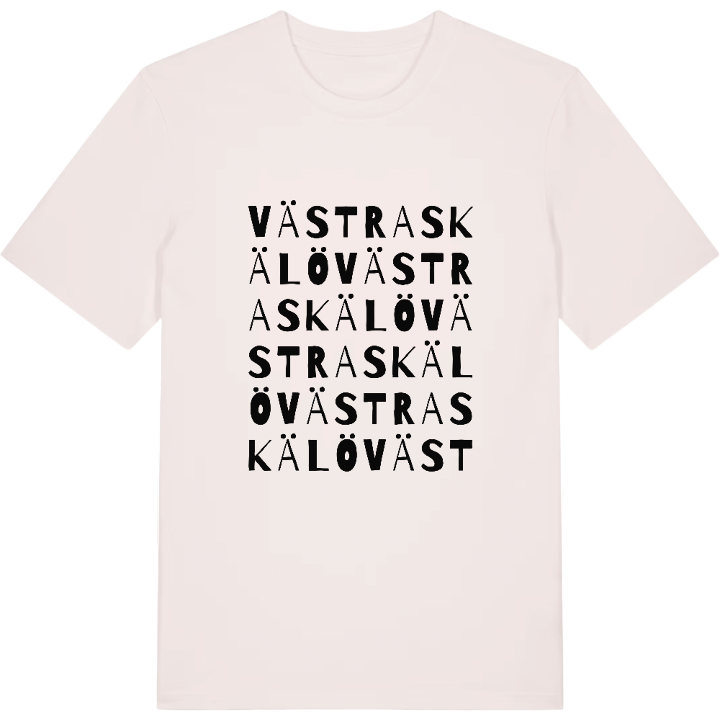 Västra Skälö ordlek t-shirt – t-shirt från PinShirt
