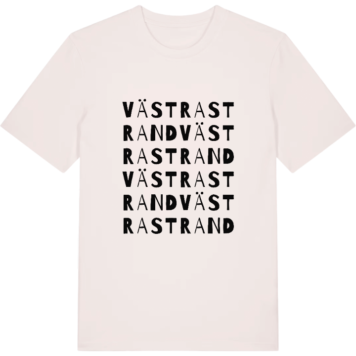 Västra Strand ordlek t-shirt – t-shirt från PinShirt