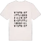 Västra Stuttjärnsfall ordlek t-shirt
