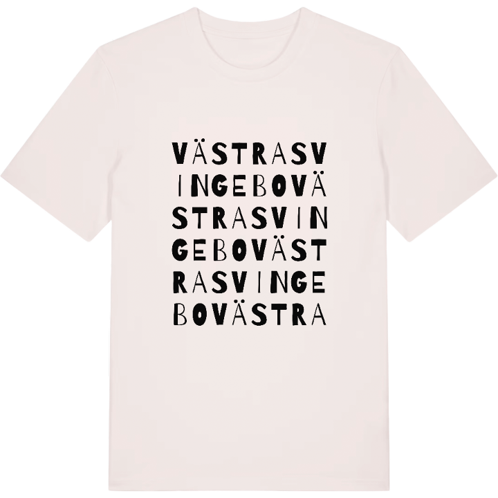 Västra Svingebo ordlek t-shirt – t-shirt från PinShirt
