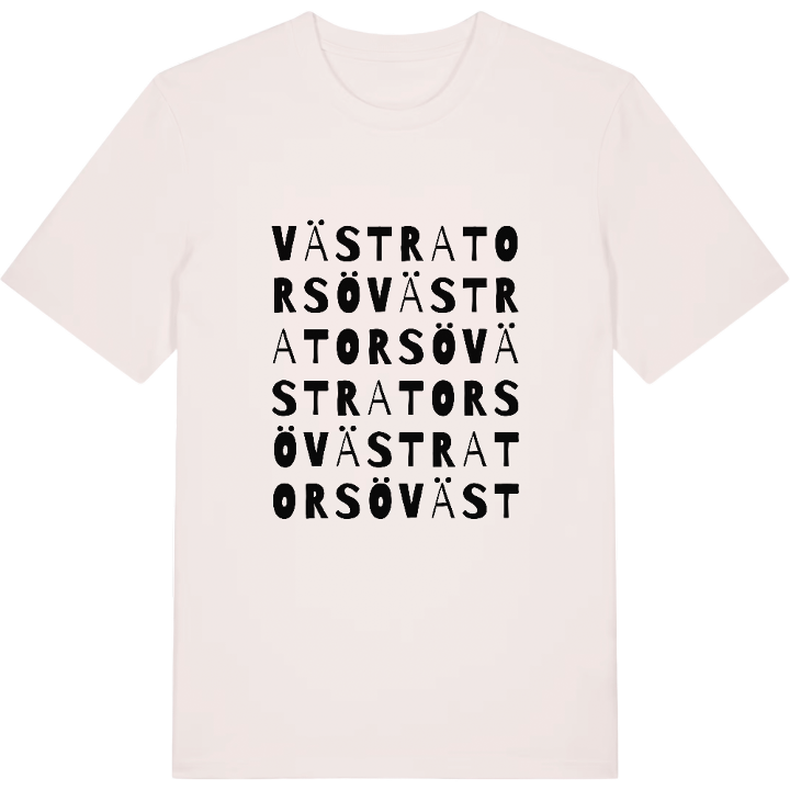 Västra Torsö ordlek t-shirt – t-shirt från PinShirt