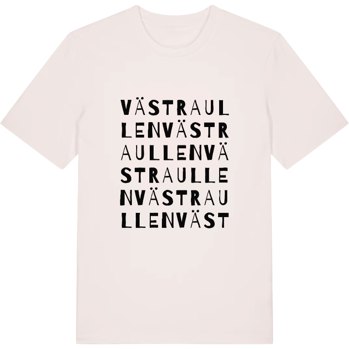 Västra Ullen ordlek t-shirt – t-shirt från PinShirt