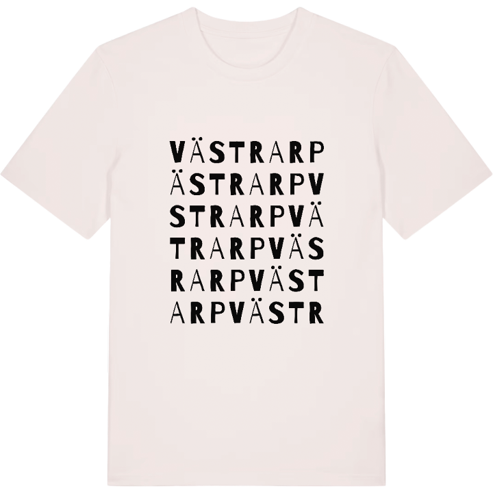 Västrarp ordlek t-shirt – t-shirt från PinShirt