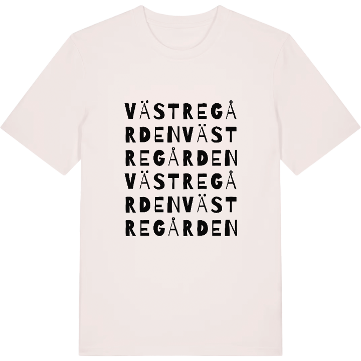 Västregården ordlek t-shirt – t-shirt från PinShirt