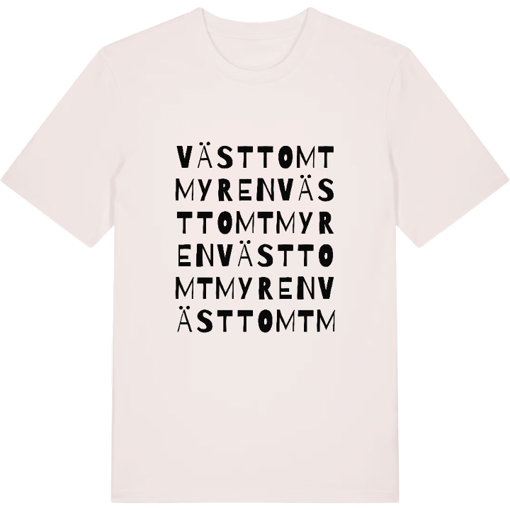 Västtomtmyren ordlek t-shirt – t-shirt från PinShirt