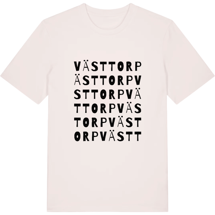 Västtorp ordlek t-shirt – t-shirt från PinShirt