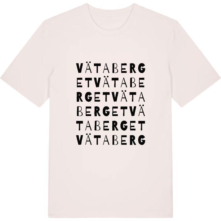 Vätaberget ordlek t-shirt – t-shirt från PinShirt