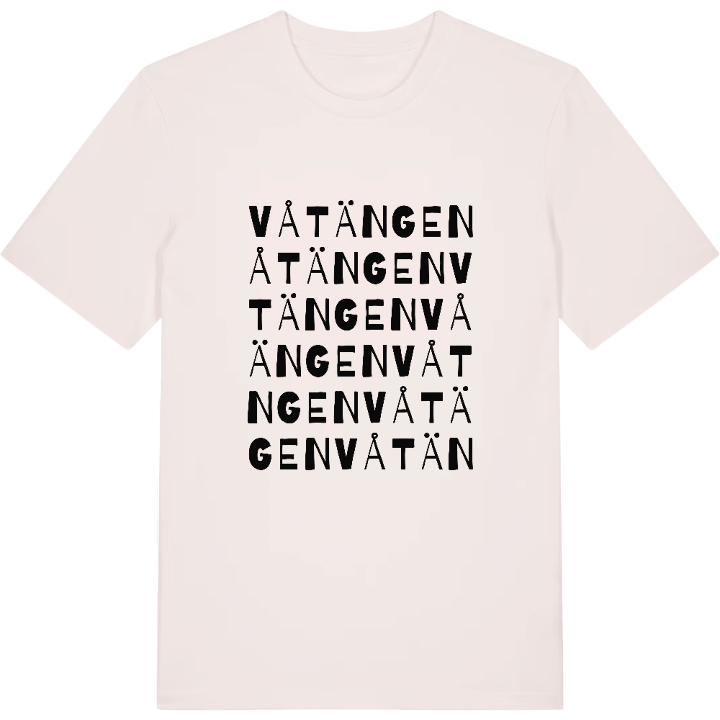 Våtängen ordlek t-shirt – t-shirt från PinShirt