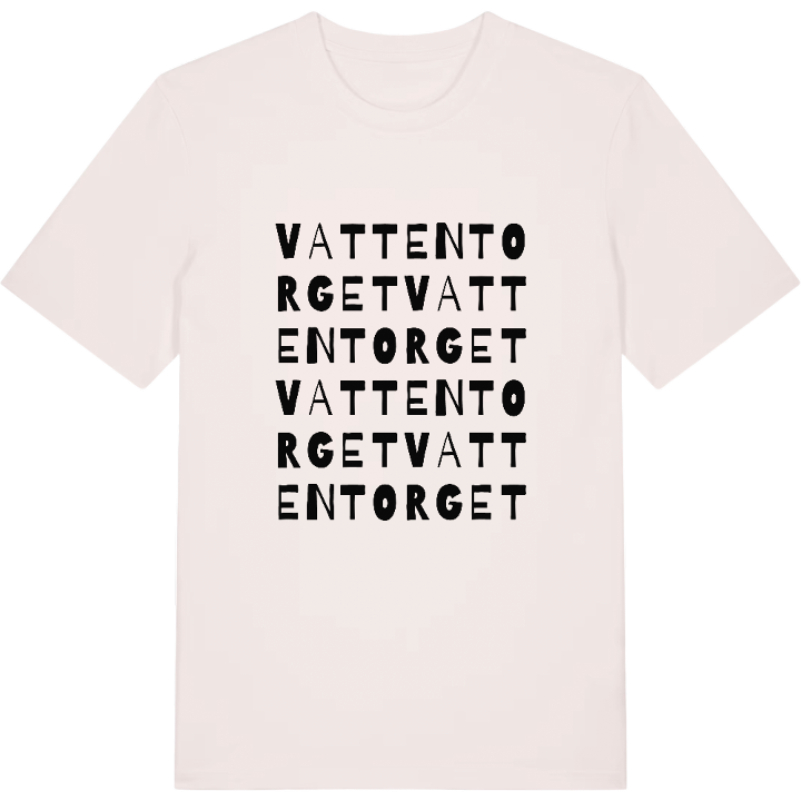 Vattentorget ordlek t-shirt – t-shirt från PinShirt