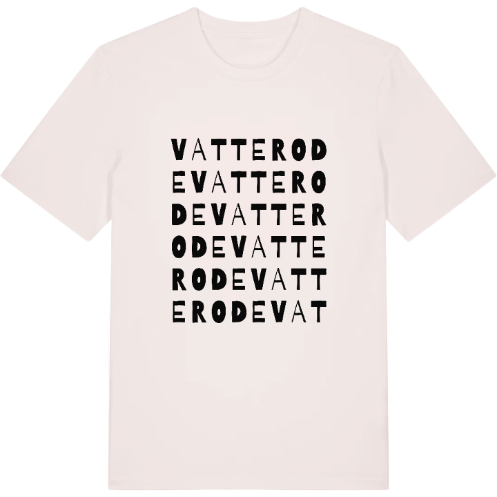 Vatterode ordlek t-shirt – t-shirt från PinShirt