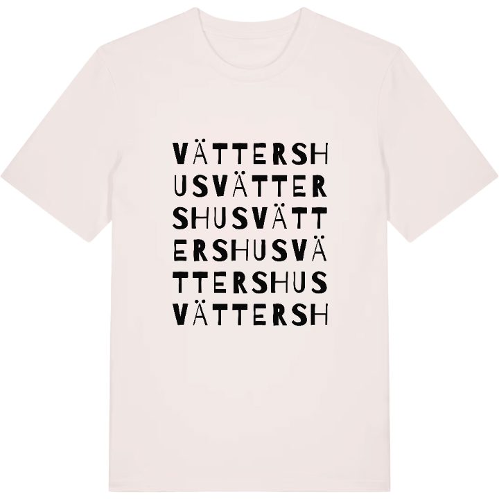Vättershus ordlek t-shirt – t-shirt från PinShirt