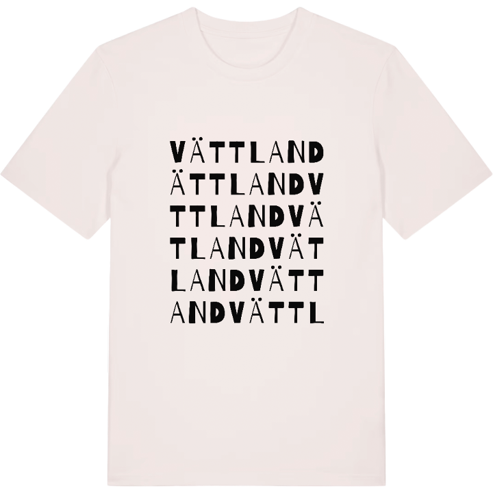 Vättland ordlek t-shirt – t-shirt från PinShirt