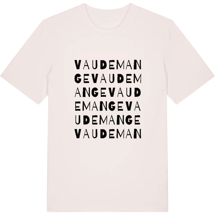 Vaudemange ordlek t-shirt – t-shirt från PinShirt