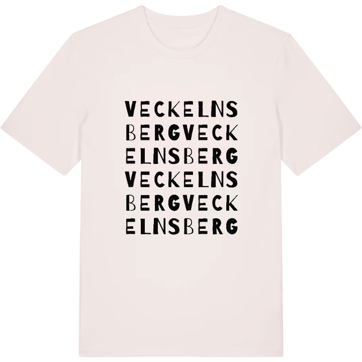 Veckelnsberg ordlek t-shirt – t-shirt från PinShirt