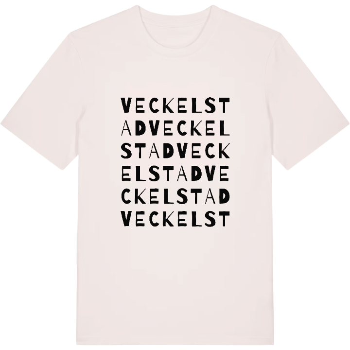 Veckelstad ordlek t-shirt – t-shirt från PinShirt