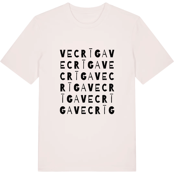 Vecrīga ordlek t-shirt – t-shirt från PinShirt