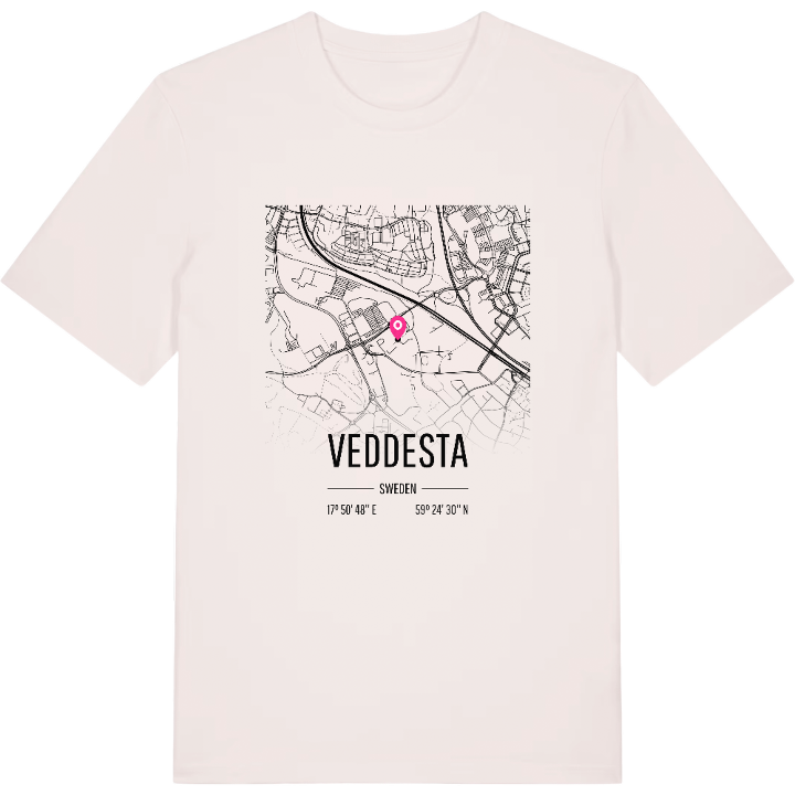 Veddesta karta t-shirt – t-shirt från PinShirt