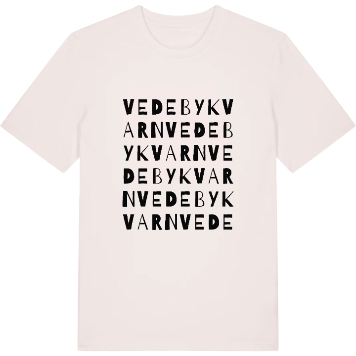Vedebykvarn ordlek t-shirt – t-shirt från PinShirt