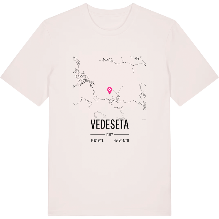 Vedeseta karta t-shirt – t-shirt från PinShirt