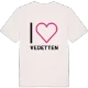 Jag älskar Vedetten t-shirt stort tryck