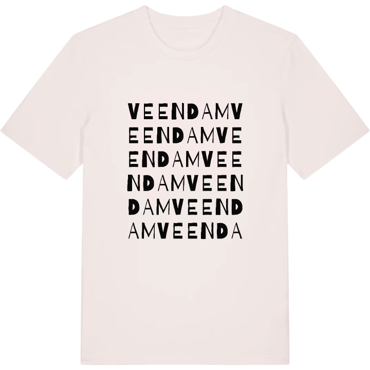 Veendam ordlek t-shirt – t-shirt från PinShirt