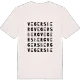 Vegersberg ordlek t-shirt