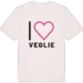 Jag älskar Veglie t-shirt stort tryck
