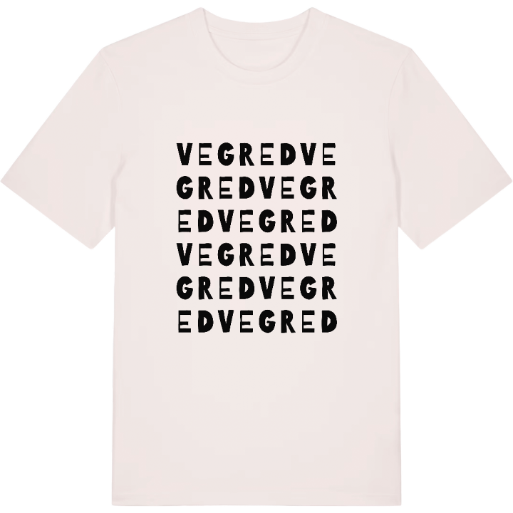 Vegred ordlek t-shirt – t-shirt från PinShirt