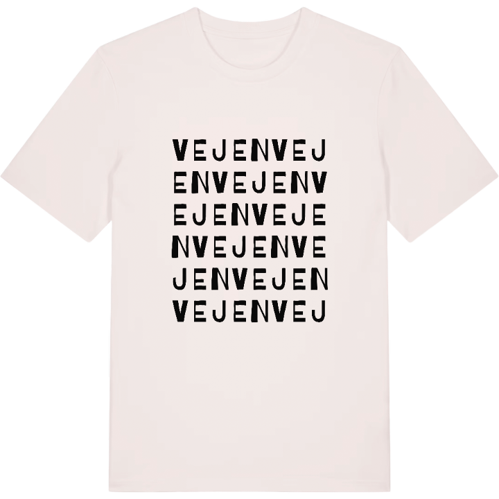 Vejen ordlek t-shirt – t-shirt från PinShirt