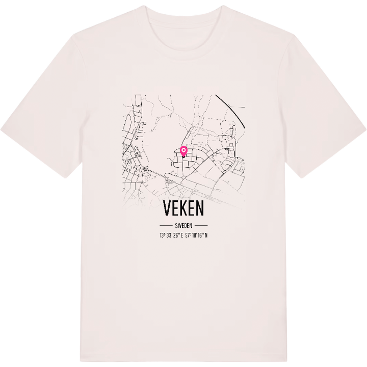 Veken karta t-shirt – t-shirt från PinShirt