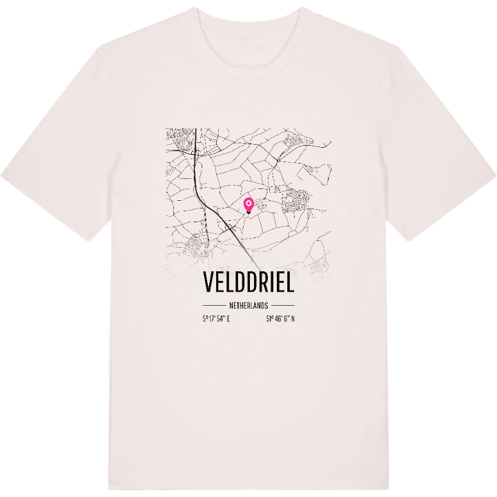 Velddriel karta t-shirt – t-shirt från PinShirt