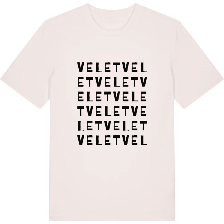 Velet ordlek t-shirt – t-shirt från PinShirt
