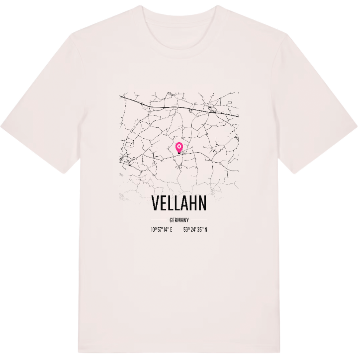 Vellahn karta t-shirt – t-shirt från PinShirt