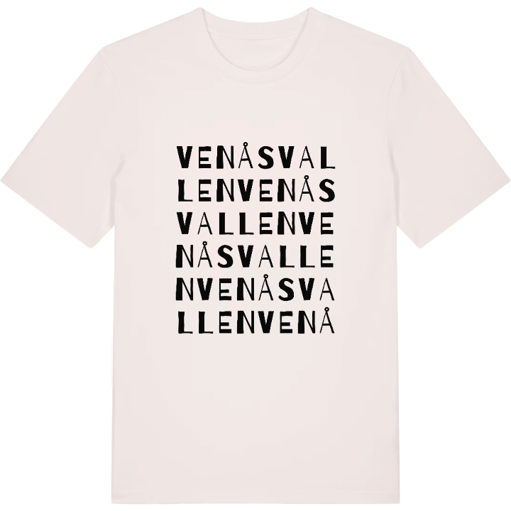 Venåsvallen ordlek t-shirt – t-shirt från PinShirt