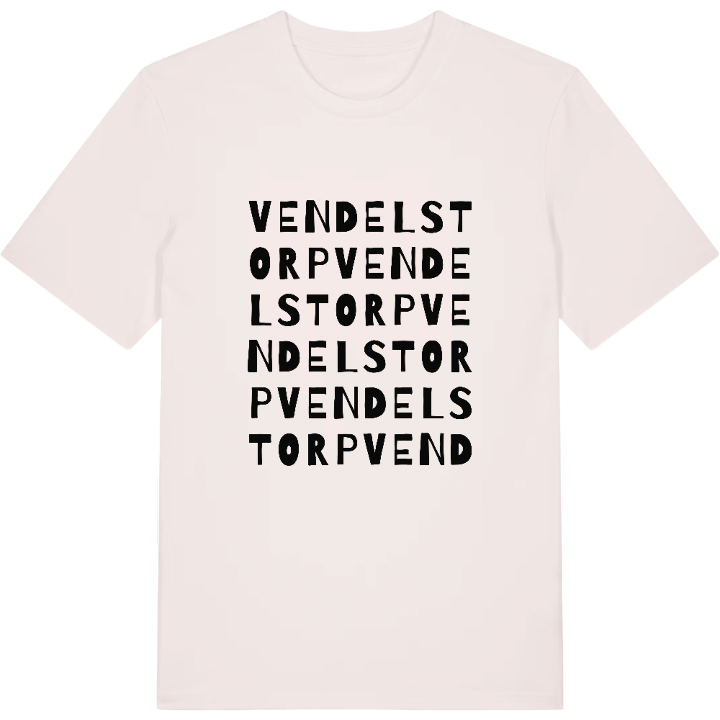 Vendelstorp ordlek t-shirt – t-shirt från PinShirt