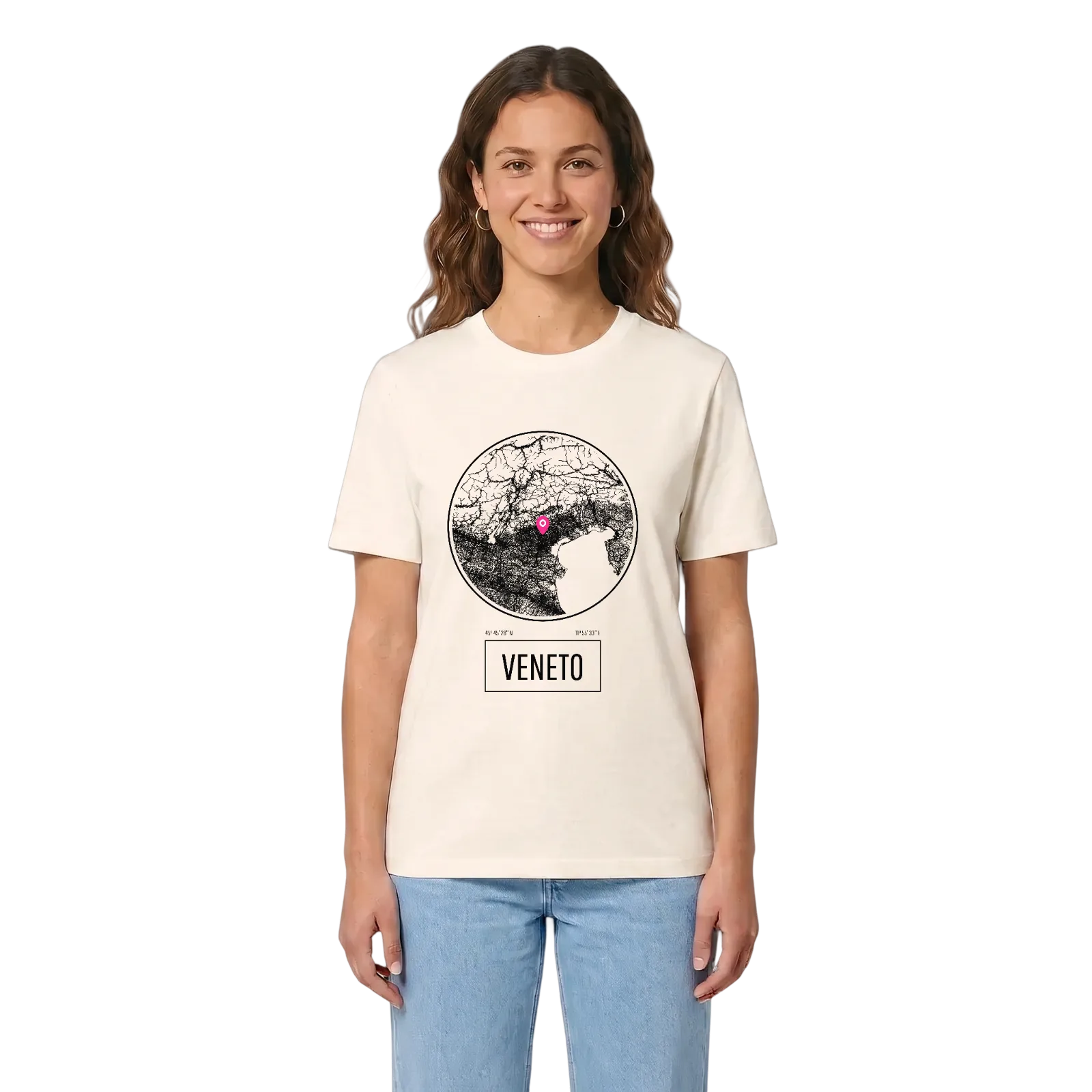 Veneto t-shirt – Vintage White, i miljö