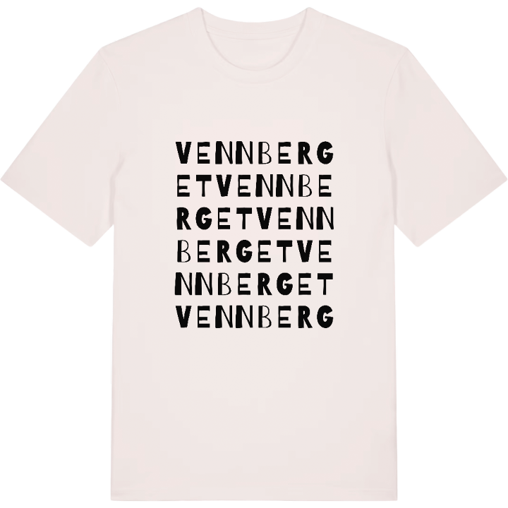 Vennberget ordlek t-shirt – t-shirt från PinShirt