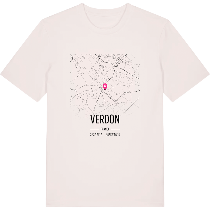 Verdon karta t-shirt – t-shirt från PinShirt