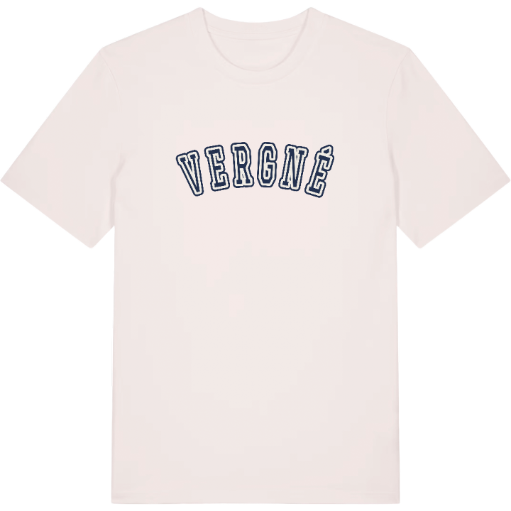 Vergné college t-shirt – t-shirt från PinShirt
