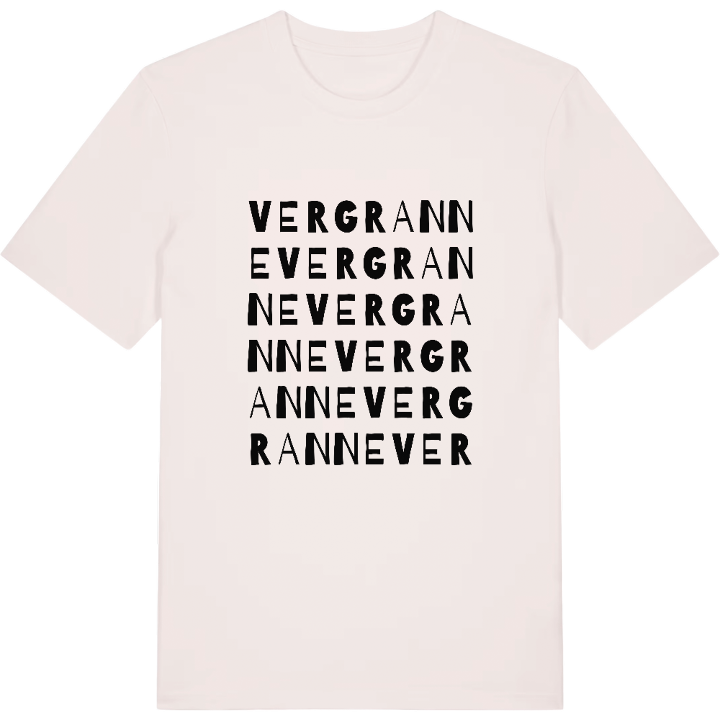 Vergranne ordlek t-shirt – t-shirt från PinShirt