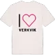 Jag älskar Verkvik t-shirt stort tryck