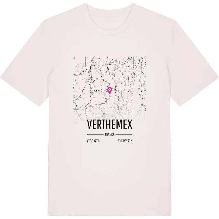 Verthemex karta t-shirt – t-shirt från PinShirt