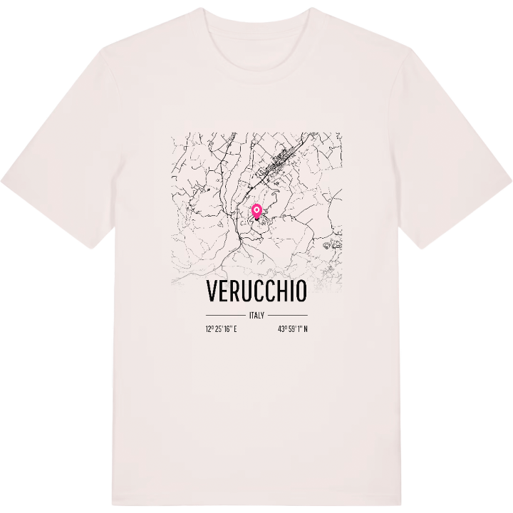 Verucchio karta t-shirt – t-shirt från PinShirt