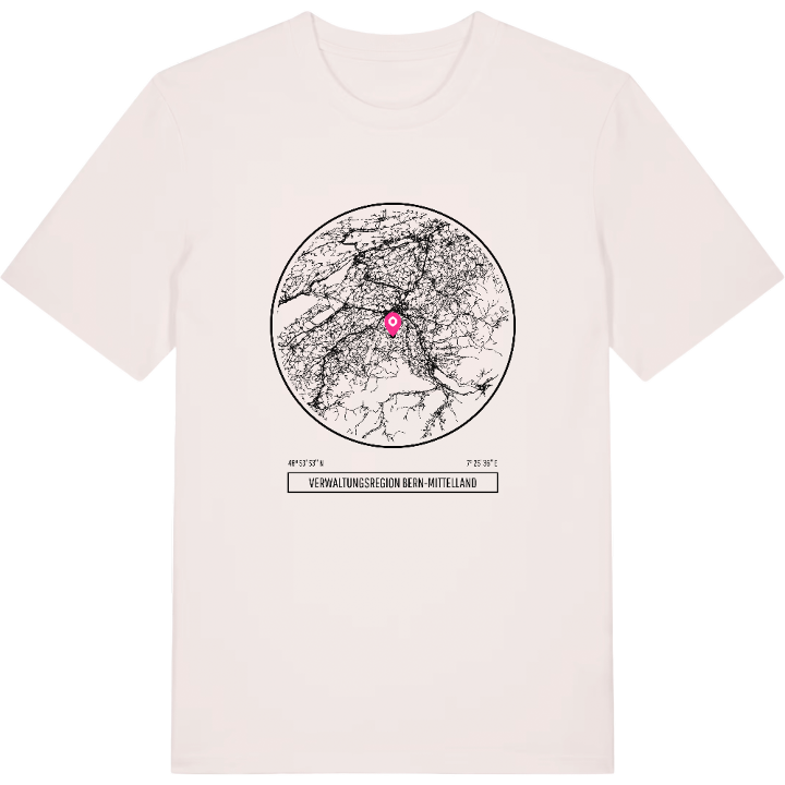 Verwaltungsregion Bern-Mittelland t-shirt – t-shirt från PinShirt
