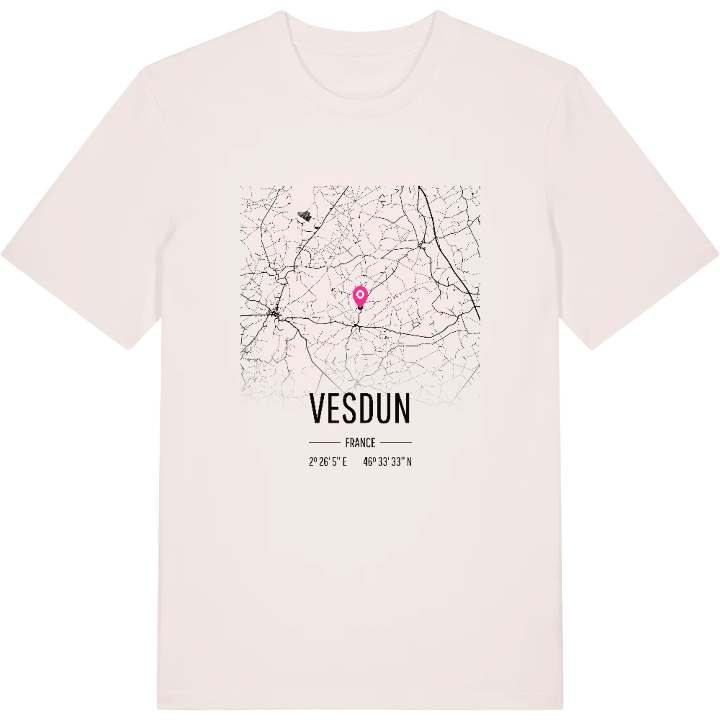 Vesdun karta t-shirt – t-shirt från PinShirt