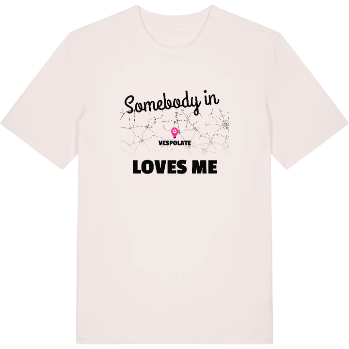 Någon i Vespolate älskar mig t-shirt – t-shirt från PinShirt