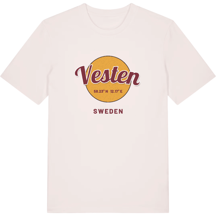 Vesten cirkel t-shirt – t-shirt från PinShirt