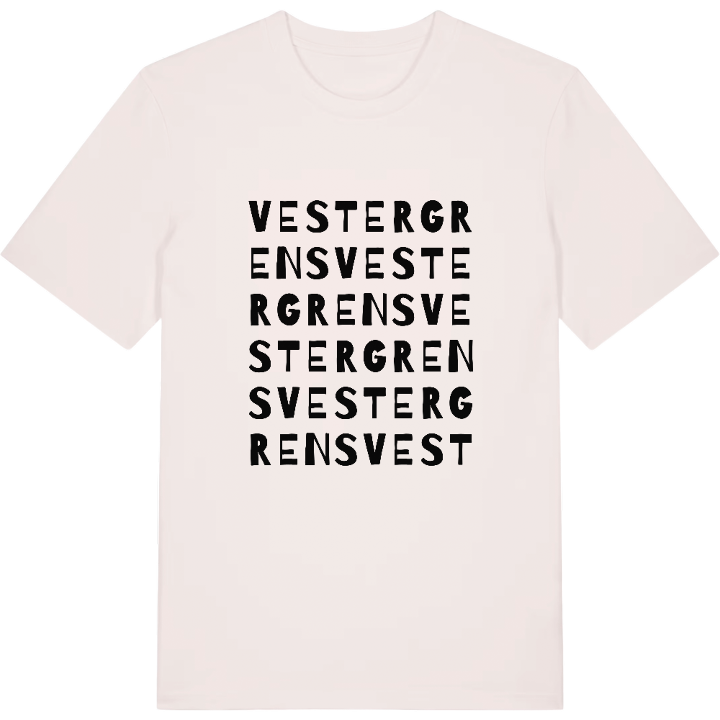 Vestergrens ordlek t-shirt – t-shirt från PinShirt