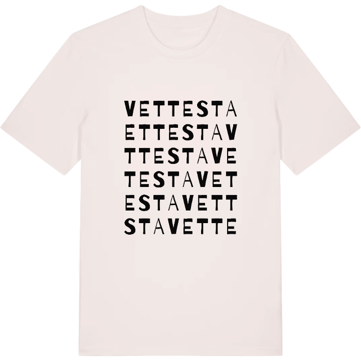 Vettesta ordlek t-shirt – t-shirt från PinShirt